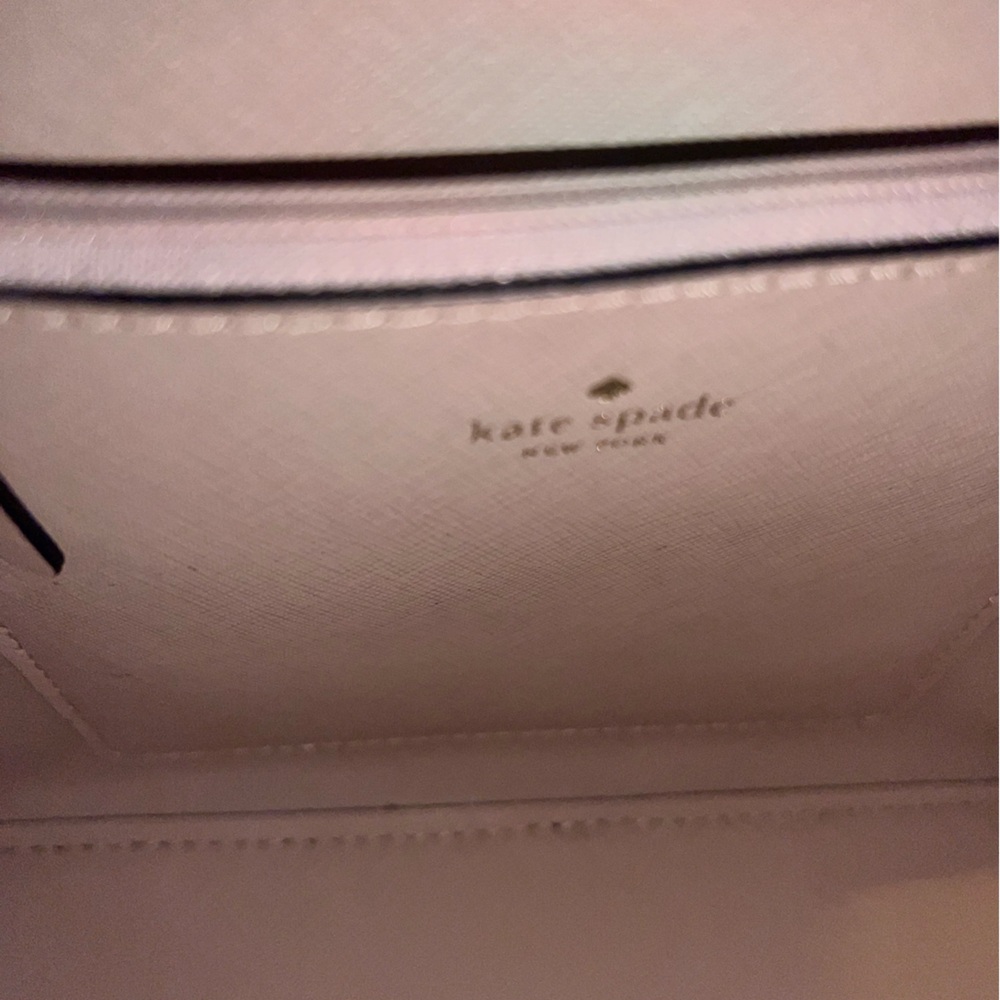 Kate Spade Black Leather Eva New York Bag - Picture 5 of 7